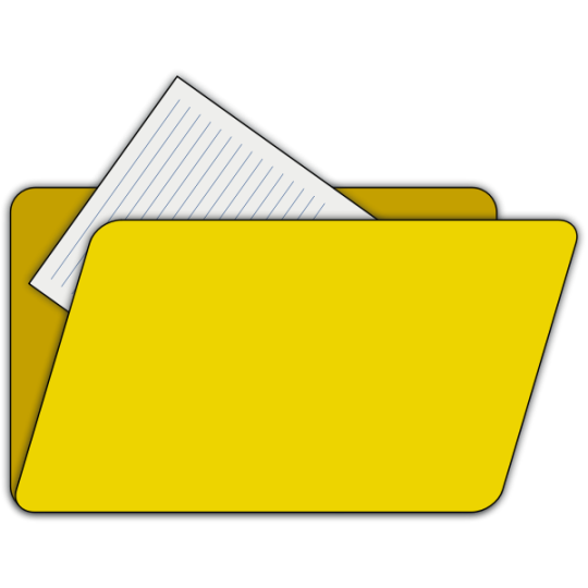 Classic file folder icon